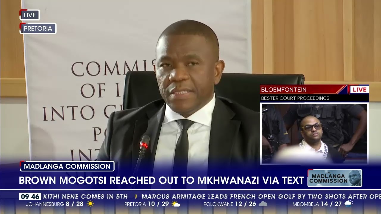 Madlanga Commission  | Mokgotsi shared SAPS documents with Mkhwanazi