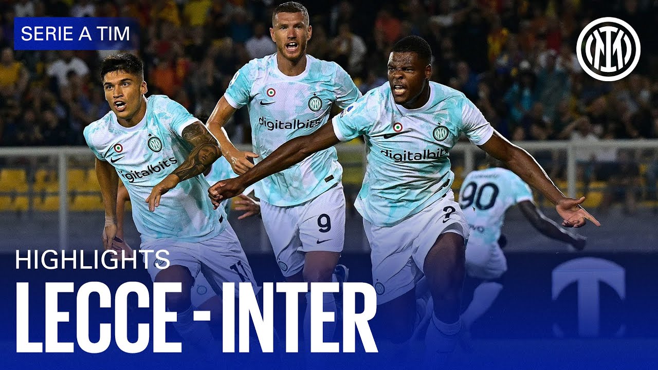 Lecce vs Inter highlights