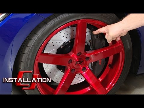 2015-2023 Mustang Performance Pack GT Baer 15" Eradispeed-Plus Front Brake Rotors Installation