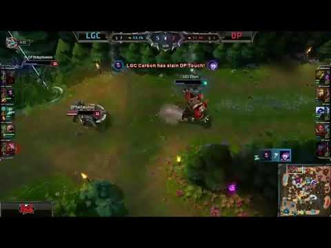 LGC Chuchuz Zilean VS DP Naru Xerath Highlights   2014 International WCT HQ