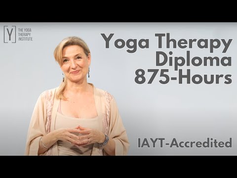 Yoga Therapy Diploma 875 Hours - IAYT accredited ▶︎📙📜