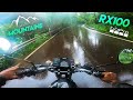 Yamaha RX100 And Rainy Mountain Ride Pure 2 Stroke Sound SpeedyLio