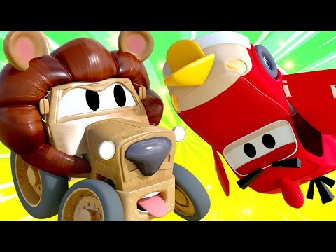 Auto Patrola u Auto Gradu 🚓 🚒  Specijal za Dan Lavova - Vjetrovita Oluja -  Crtići sa autima