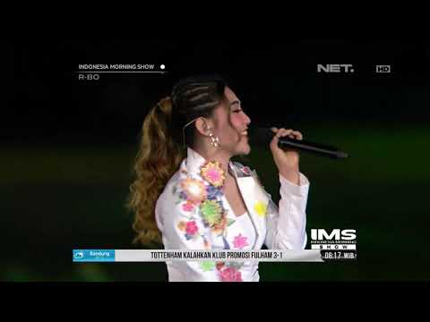 Penampilan Via Vallen Berhasil Membuat Presiden Jokowi Ikut Bergoyang