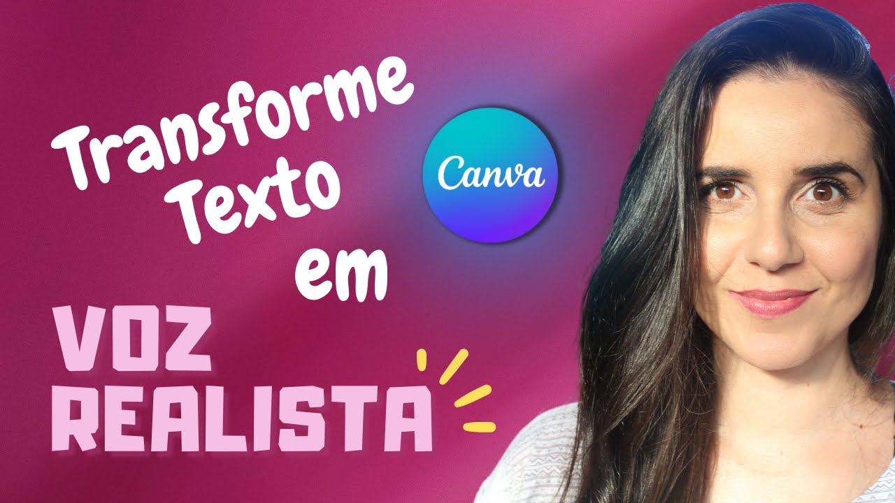 ✅Como transformar Texto em voz realista no Canva pelo celular | Conversor de texto em áudio