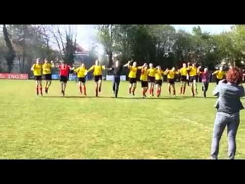 VIOS A2 kampioen 2014-2015 - supporters bedanken