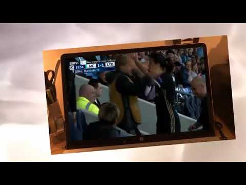 Dzsenifer Marozsan goal Olympique Lyonnais vs Manchester City FC women's soccer