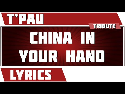 T'Pau - China In Your Hand (1987 / 1 HOUR * LYRICS * LOOP)