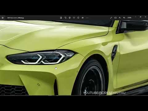 BMW M4 2022 - Car Modeling  - Autodesk Alias Autostudio - NURBS - Eng - 01