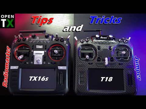 Jumper T18 and Radiomaster TX16s Expert OpenTx Tips and Tricks • Nav/Config Shortcuts • [Beginners]