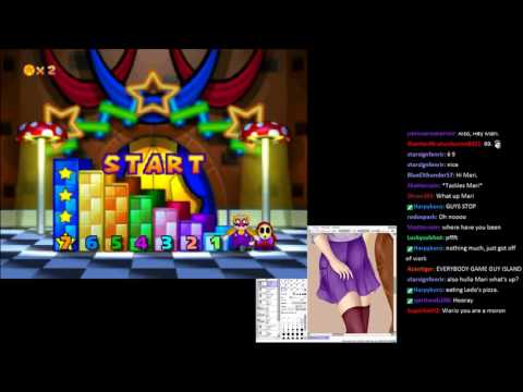 Mario Party 3 Plays as MK404 Draws | Waluigi's Island