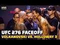 Max Holloway Screams 'I Am the Heat' After Face-Off With Alexander Volkanovski | UFC 276