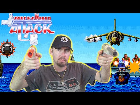 NES: Mechanized Attack (Lets Play/Review)