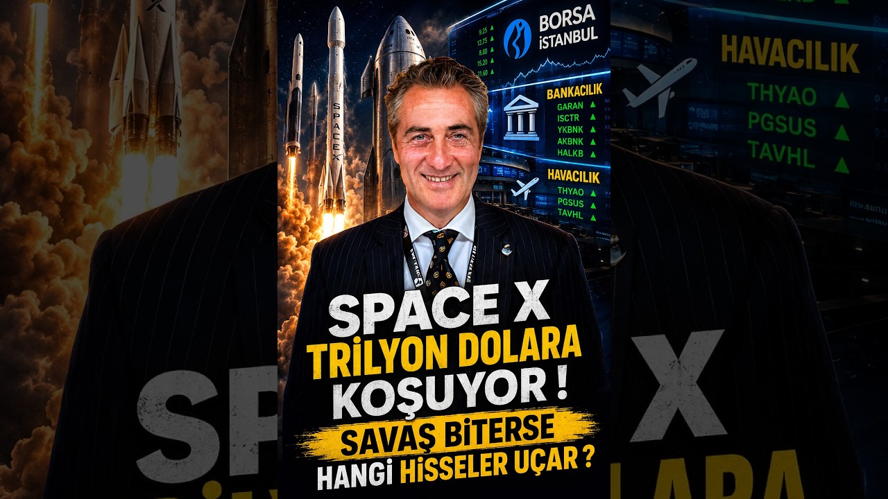 Space X Trilyoner Oldu ! Savaş Biterse Hangi Hisseler Uçar ?