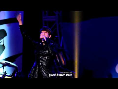 121012 Cheolwon Festival - What is Love Baekhyun fancam