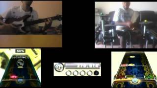 Rock Band 3: Suffragette City David Bowie Expert Guitar/Pro Drums COOP Splitscreen