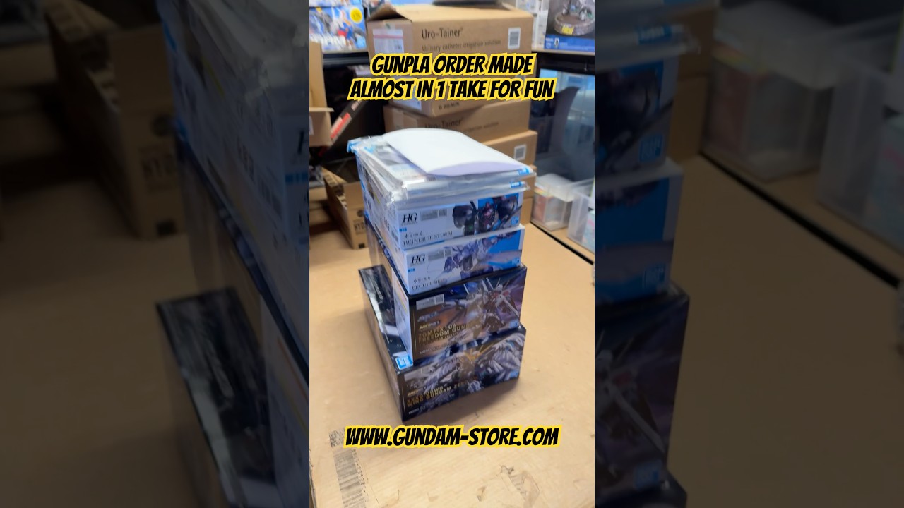Gunpla order made  Almost in 1 take for fun #gundam #gunpla #bandai #modelkit #hobby