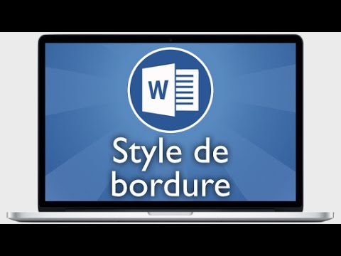 comment appliquer un style dans word