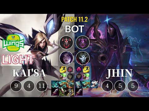 JAG Light Kai'Sa vs Jhin Bot - KR Patch 11.2