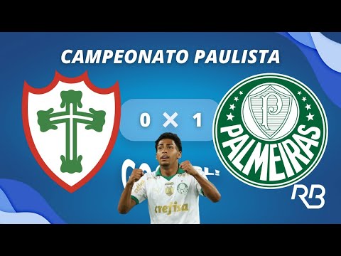 GOL DO PALMEIRAS! GOL DE LUIGHI! Portuguesa 0 X 1 Palmeiras