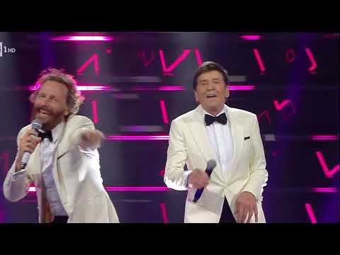 Gianni Morandi con Jovanotti - Occhi di ragazza, Un mondo d'amore, Ragazzo fortunato, Penso positivo