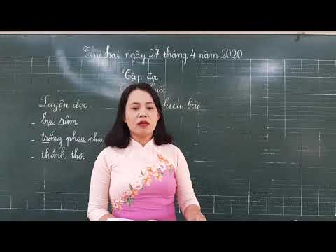 Môn Tập đọc lớp 2, bài Cò và Cuốc (GV Võ Thị Ngọc Bích, Trường TH C Phú Mỹ)