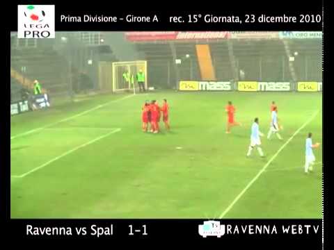 Lega Pro 2010/11 15 Ravenna - Spal 1-1