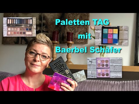 Eyeshadow Paletten Tag | Special mit @DrBaerbel Schäfer | zeigt her Eure Lidschatten Paletten