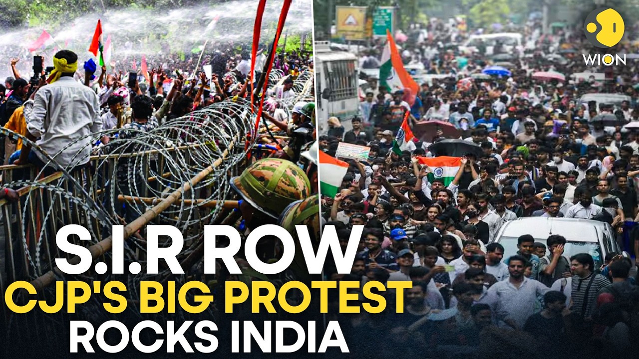 Election Row Protests LIVE: Delhi & Mumbai See SIR Protests; CJP Announces Big Stir | WION Live