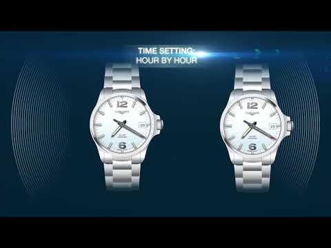 Longines User Guide - Conquest V.H.P. : Time Settings