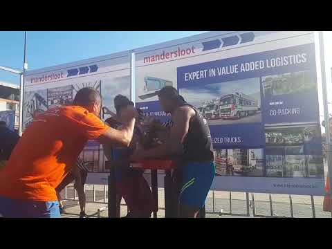 Giorgio Boka vs Alin Tudor(world champion) Arm Wrestling Mamaia 2019