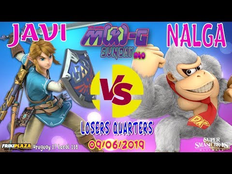 Javi (Link) vs Nalga (Donkey Kong) Losers Quarters MKSunday #40