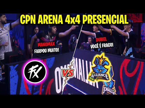 CPN ARENA - FLUXO vs ALLIANCE - MANOMAX FOI A LOUCURA! DEUSA ATROPELOU! VIRADA ÉPICA! CLIPS FF