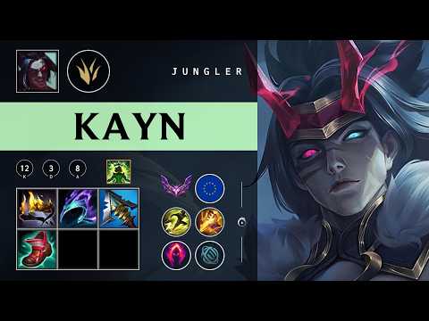 Kayn Jungle vs Rek'Sai - EUW Master Patch 26.03