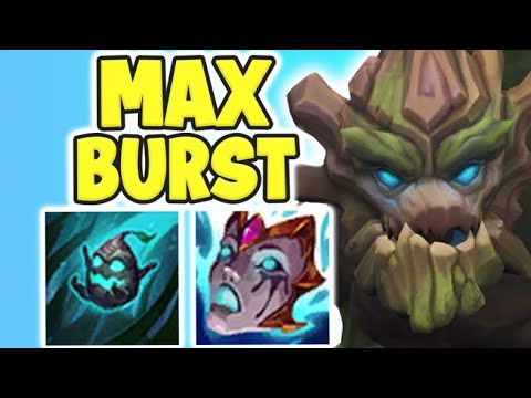 GRENADE MAOKAI STRATEGY! Maximum AP Sappling Maokai is 100% ABSURD! - League of Legends Gameplay