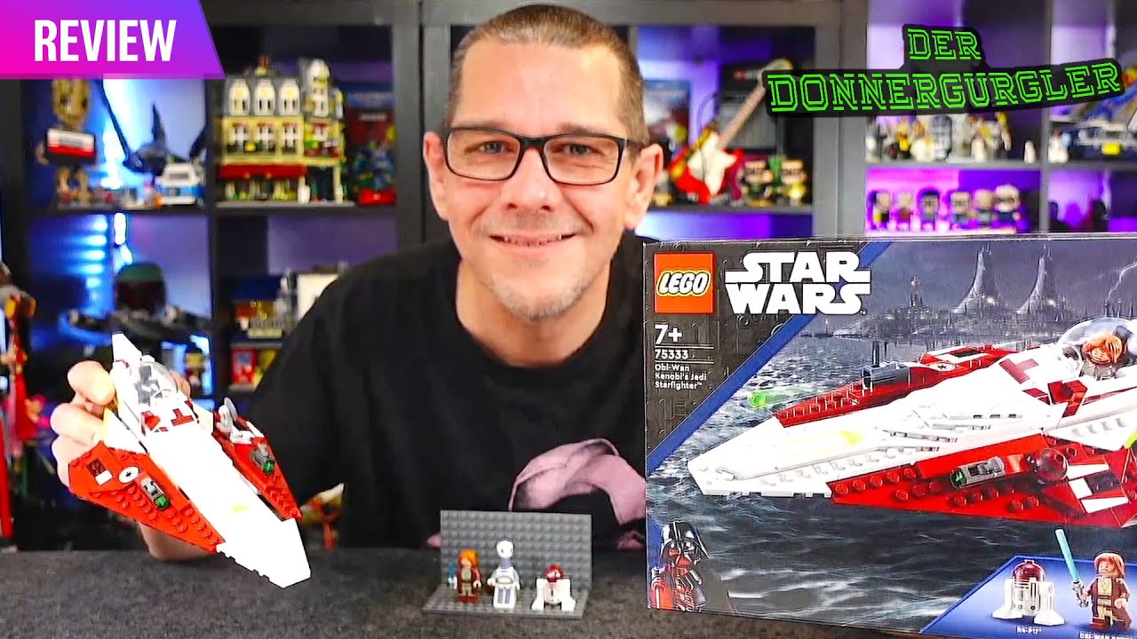 Lego Star Wars Obi-Wan Kenobis Jedi Starfighter (75333) - TaunWe Minifigur