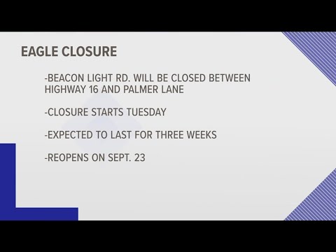 Beacon Light Rd. in Eagle closing for underground work