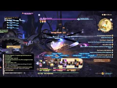 Final Fantasy XIV: An Exemplary Example (Paladin level 50 quest)