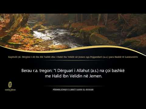 Sahih Buhari - Hadith 1672 - Dërgimi i Ali Ibn Ebi Talibit dhe i Halid Ibn Velidit në Jemen nga ..