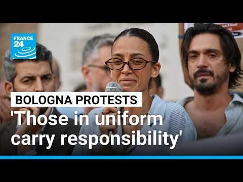 Bologna's protesters call for accountability after man dies during police arrest
