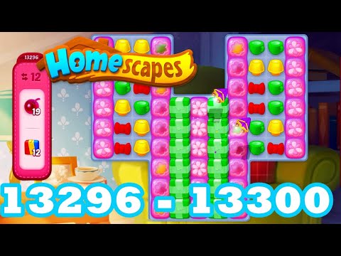 Homescapes Level 13296 - 13300 HD 3 - match puzzle Gameplay | android | IOS | 13297 | 13298 | 13299