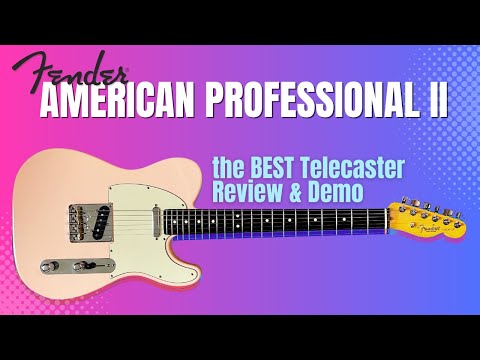 The BEST TELECASTER!! Fender American Professional II (1 Year Review + Lots of Tones)