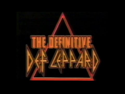 Def Leppard - The Definitive Def Leppard (MTV 1988) + bonus footage
