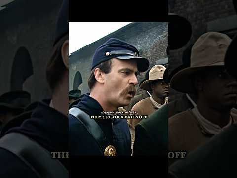 “Now you’re learning, boyo”🥹 #Glory #movies #filmclips #film #civilwar