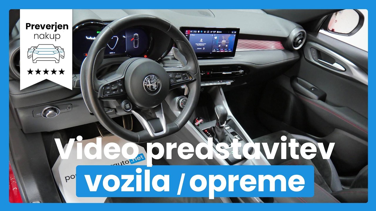 Alfa Romeo Tonale Speciale 1.5 130 Avt. - SLOVENSKO VOZILO