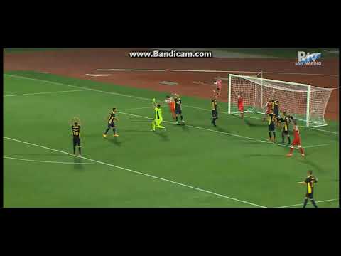 La Fiorita - UE Engordany 0-1 Goal Aaron Sanchez