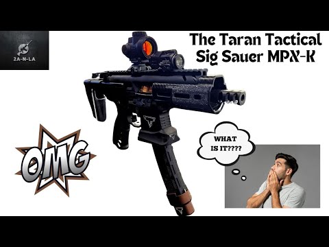 Sig Sauer MPX K First Shots \u0026 Impressions: The Best 9mm PCC?