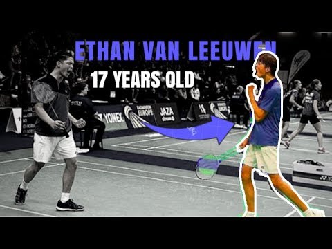 Ethan Van Leewen best badminton rallies ( 17 years old )