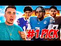 I FINALLY GOT A TOP 3 PICK IN A FANTASY DRAFT GOT 1 QB IN NFL