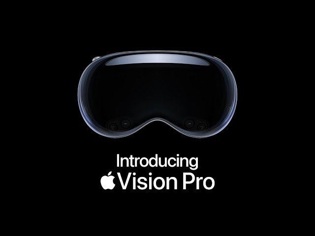 Apple reveals the Vision Pro, its augmented reality headset